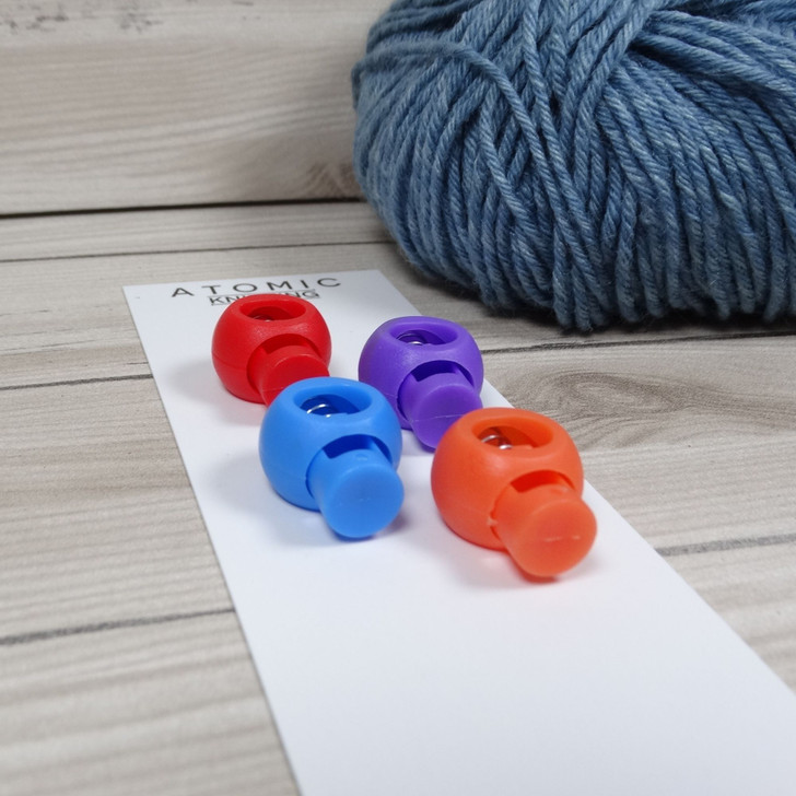 Cable Locks - Circular Needle Cord Stops | Limited Edition - 5.5mm x 4 | 1992 Mix