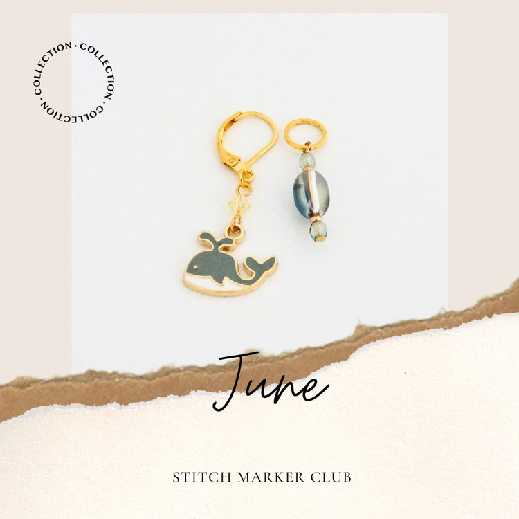 June Stitch Marker Club June Stitch Marker Club