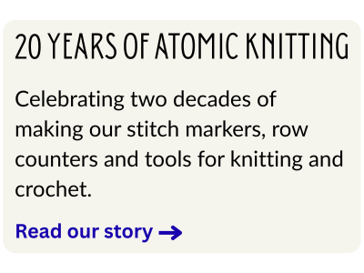 Celebrating 20 years of Atomic Knitting