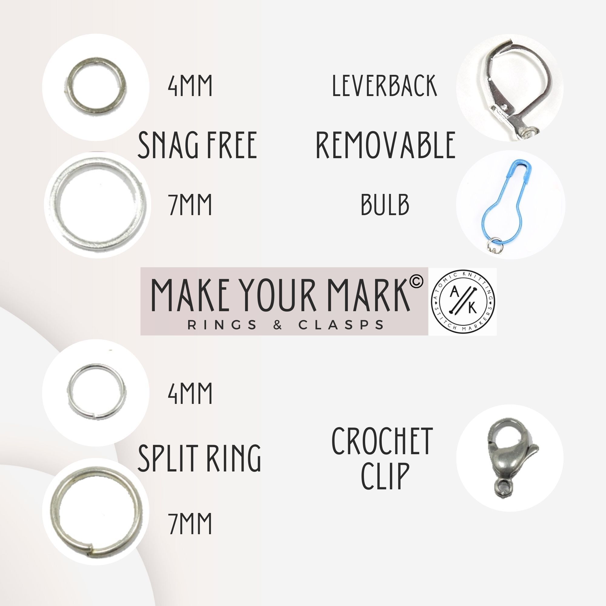 Make Your Mark - Custom Stitch Markers