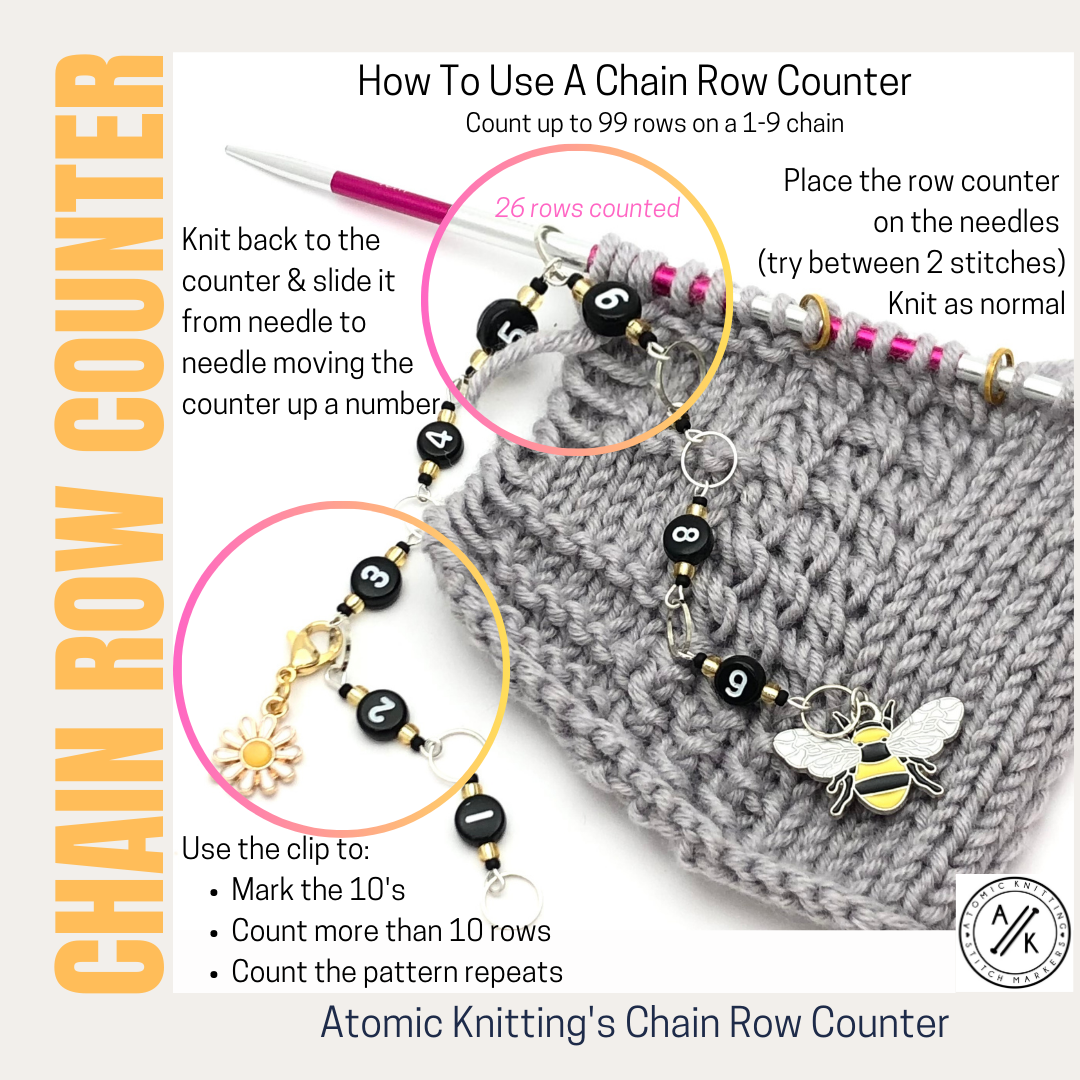 How to Use your Knitting Row Counter 