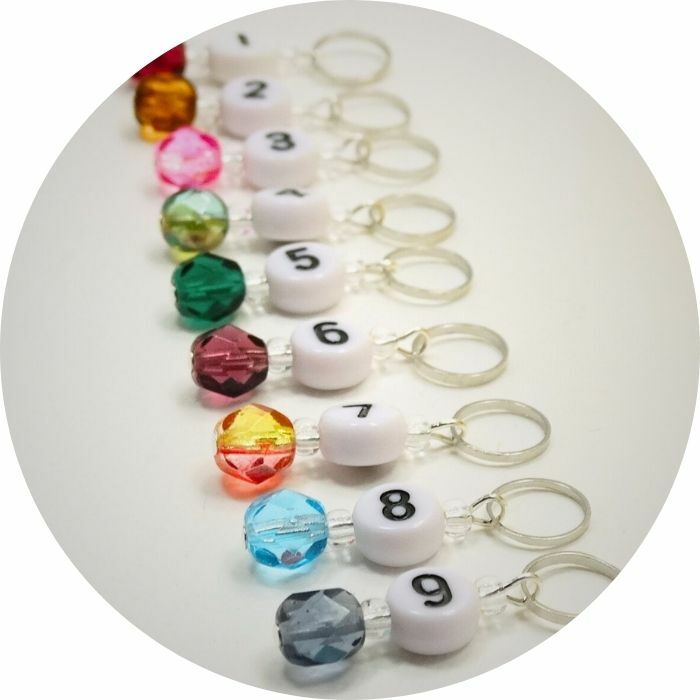 Numbered Stitch Markers