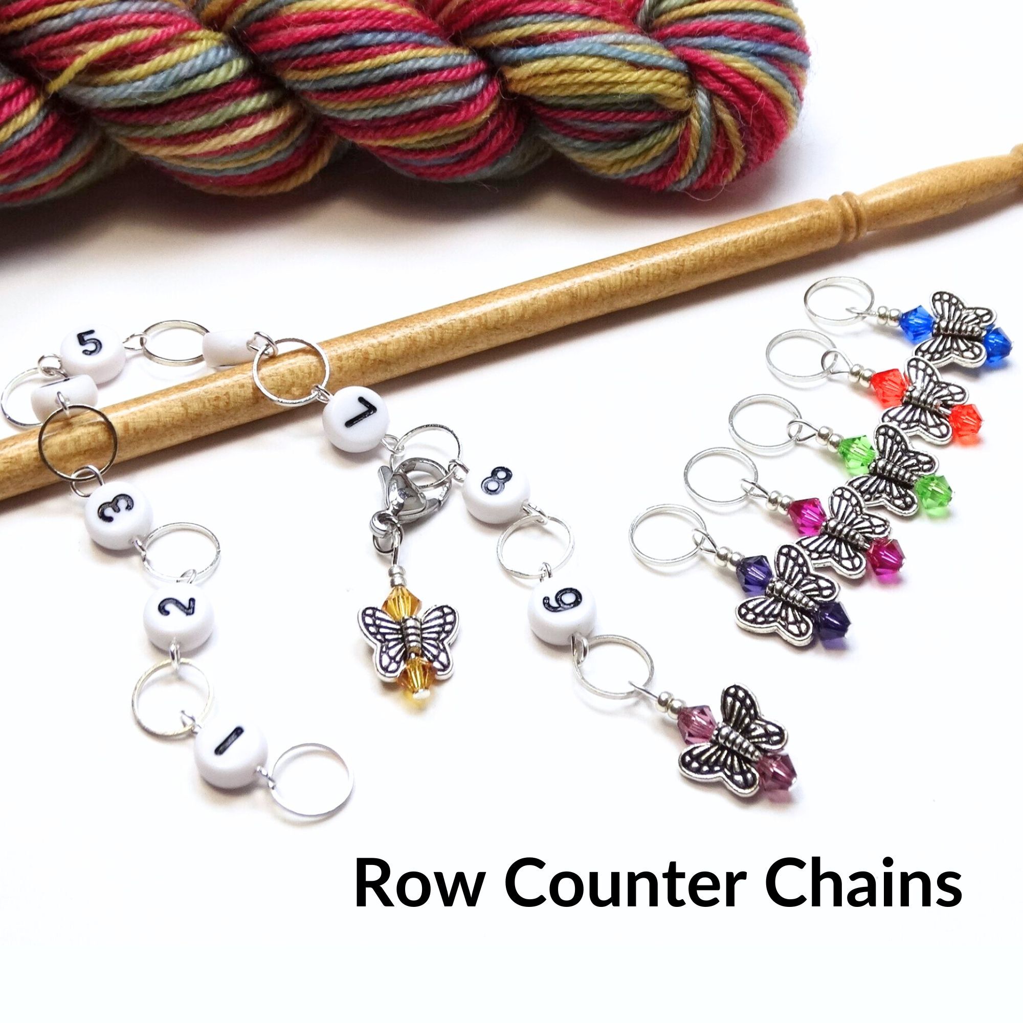 Row Counter Chains for Knitting and Crochet