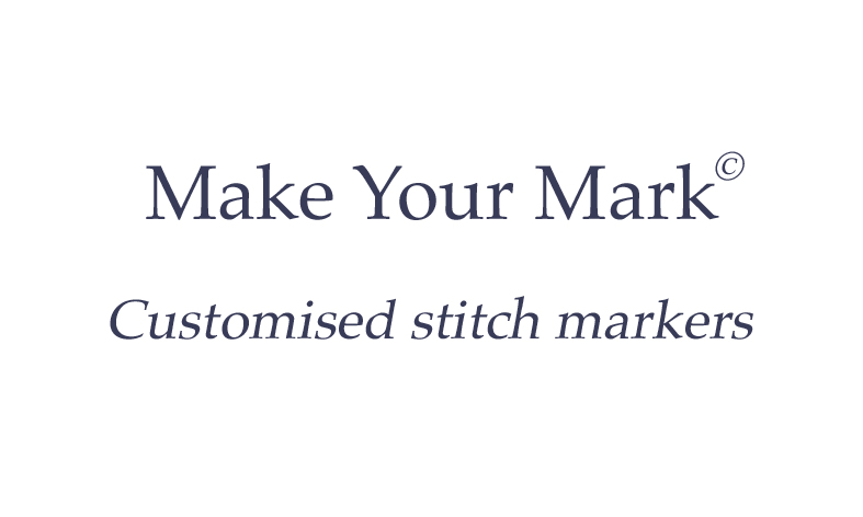 Custom Make Your Mark Stitch Markers