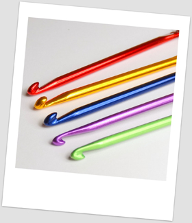 Our range of coloured aluminium mini hooks