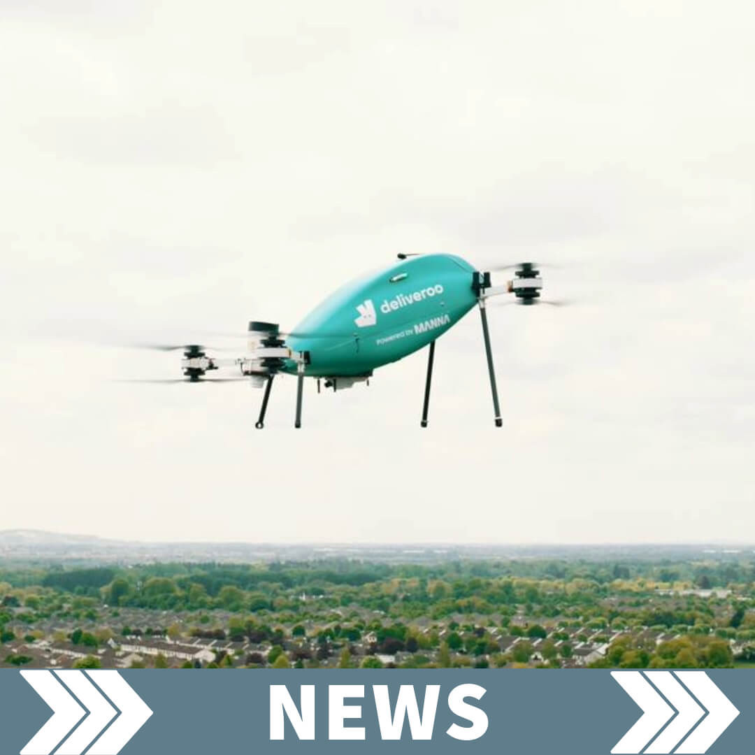 Deliveroo Takes Flight - Drone Delivery Trial Launches in Dublin ...