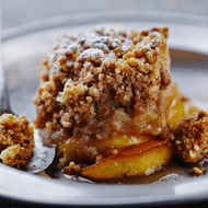 ​Festive Apple and Mincemeat Crumble