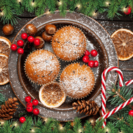 ​Festive Muffins: A Christmas Delight