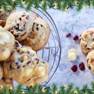 ​The Festive Treat: White Chocolate & Cranberry Delights