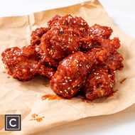 Spicy Korean Fried Chicken Wings