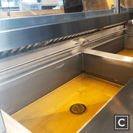 Florigo Cleaning with Ceres Deep Fryer Cleaner