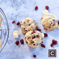 ​The Festive Treat: White Chocolate & Cranberry Delights