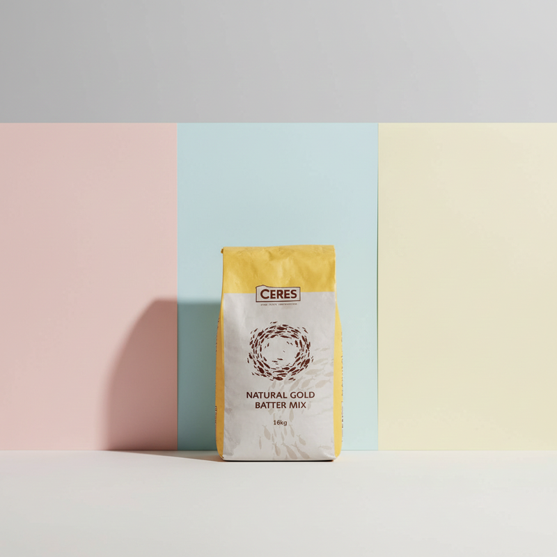 Natural Gold Batter Mix Sample