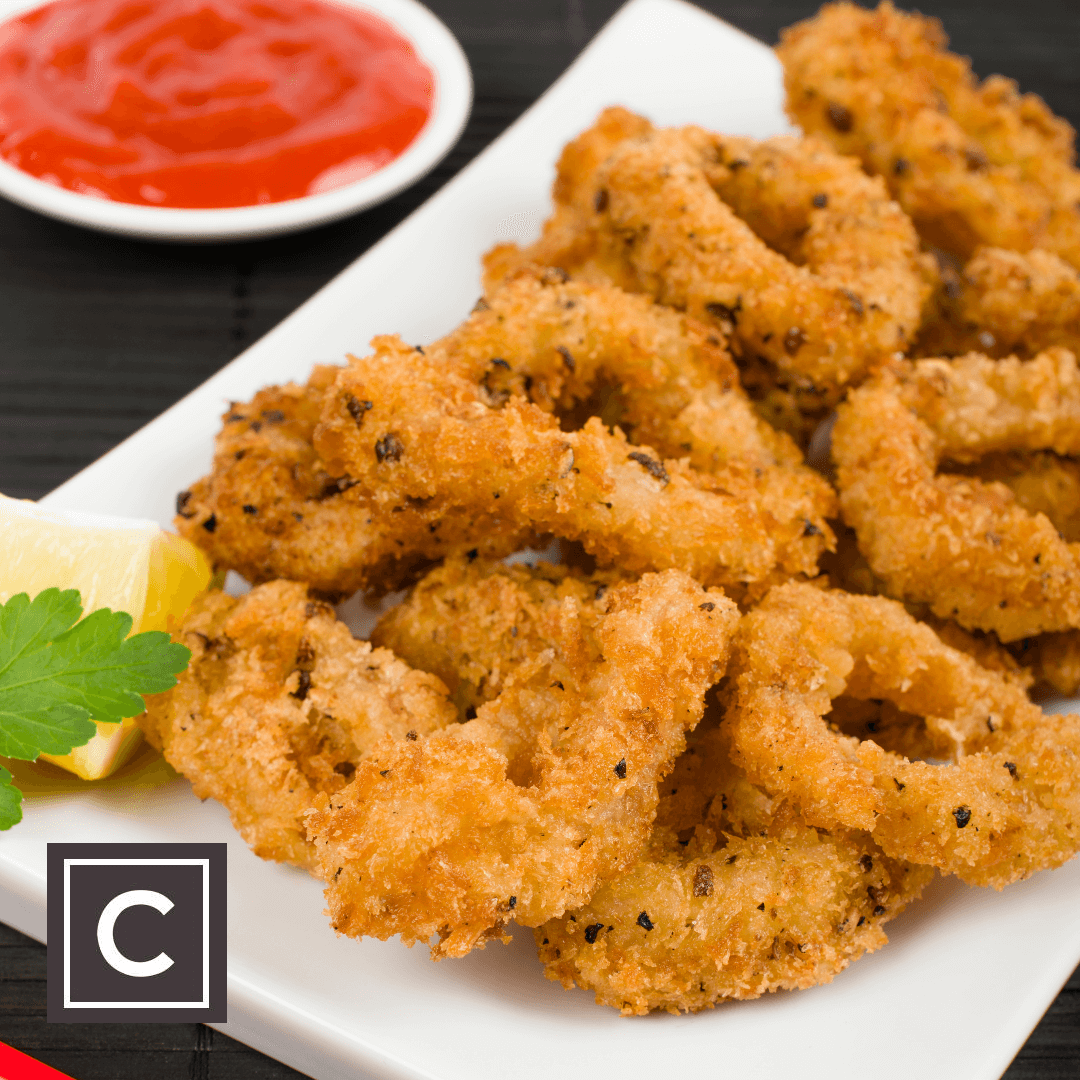 Chinese Crispy Fried Salt & Pepper Squid - Ceres Shop