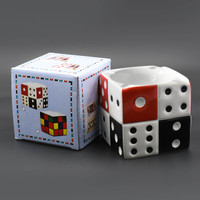 Ceramic Cube Ashtray