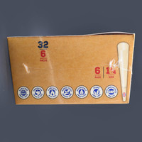 JOB Unbleached Pre-Rolled Cone Paper