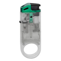 Dissim Slim See-Through Butane Pipe Lighter