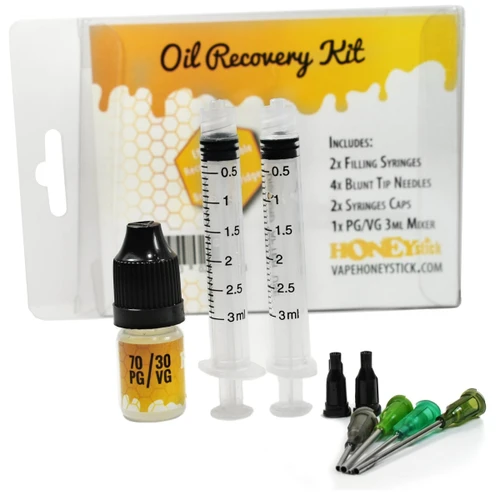 Honeystick Vape Cart Oil Removal and Recovery Kit