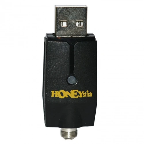 Honeystick Screw-On USB Charger for 510 Vape Cart Pen Batteries