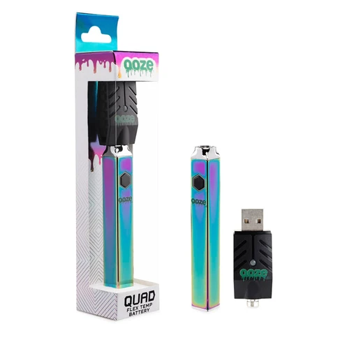 Ooze Quad Flex Temp 510 Thread Vape Pen