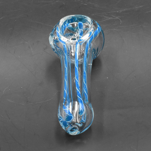 Assorted 2-Inch Double Glass Hand Pipes - 2INDBL