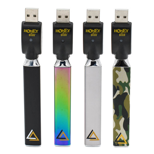 Honeystick Trigon 510 Thread Vape Cart Pen Battery