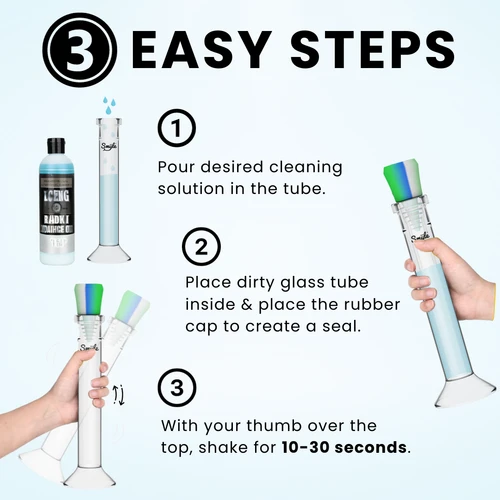 Smyle Labs Stem Soaker Glass Cleaner Resin Remover