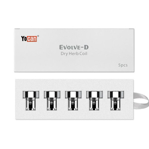 Evolve-D Dry Herb Dual Coil - 5 Pack