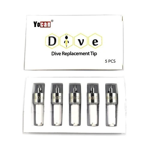 Yocan Dive Replacement Tips - 5 Pack
