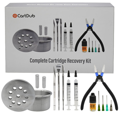CartDub COMPLETE Vape Cart Oil Removal Kit