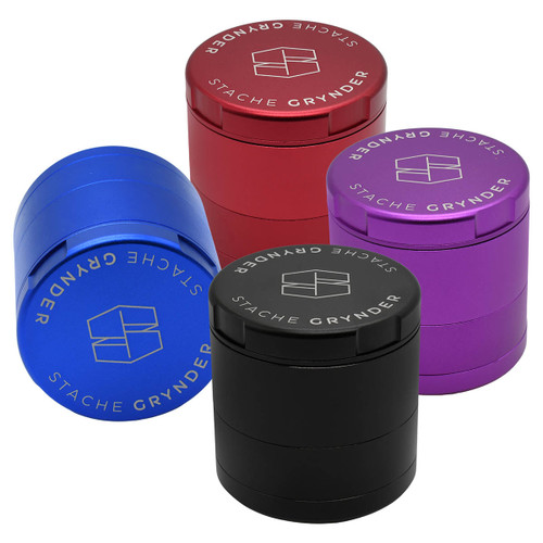 Stache Grynder - 5PC Dry Herb Grinder