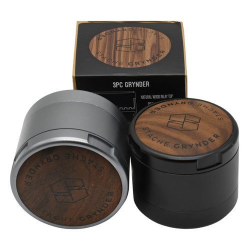 Stache Grynder - 3PC Dry Herb Grinder