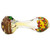 Glass Spoon Pipe - Rasta Snake Style Design