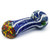 Glass Spoon Pipe - Rasta Wave