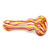 Small Glass Spoon Pipe - Fire Lines