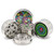 3-Piece Handheld Portable Metal Grinder