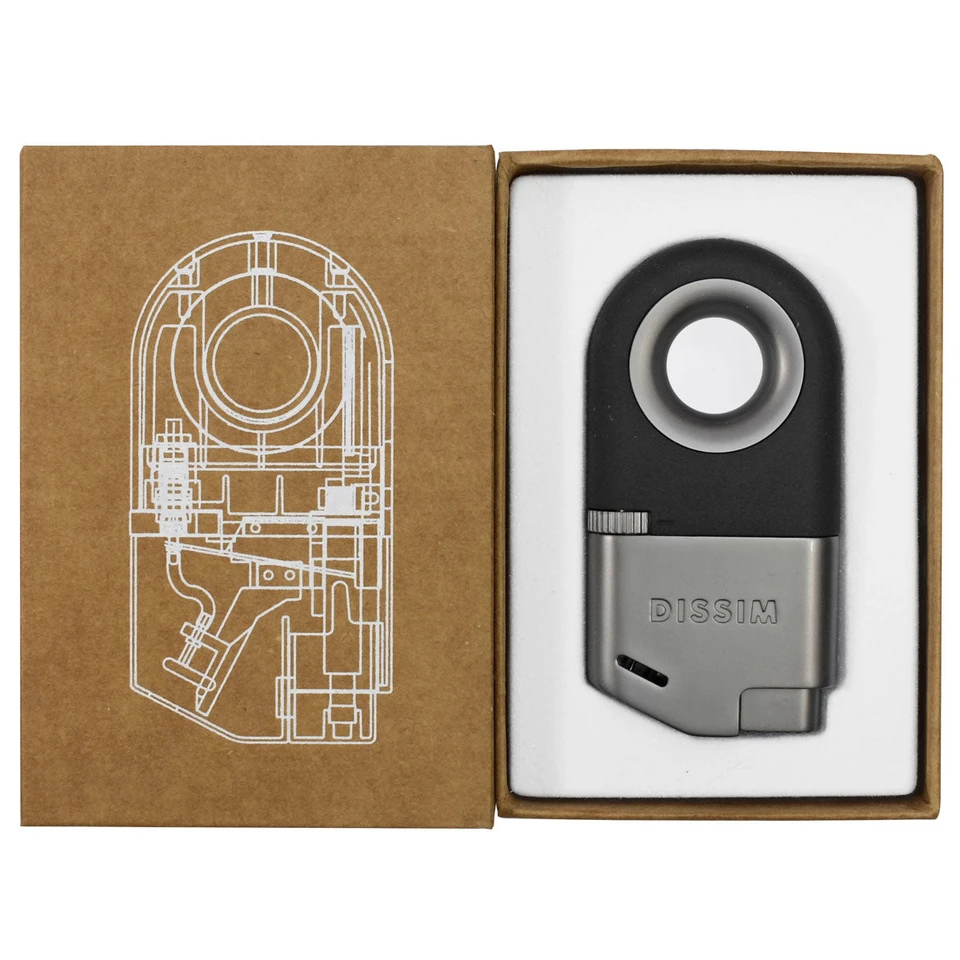Dissim Luxury Pipe Lighter with Inversion Technology