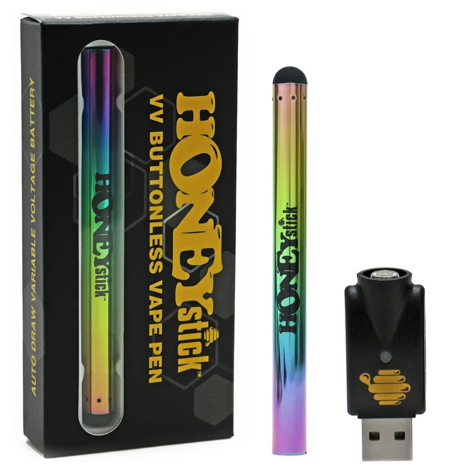 Honeystick Buttonless VV510 Thread Cart Vape Pen Battery