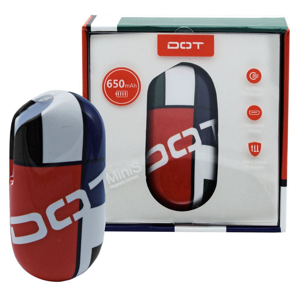 DOT Mini-S MOD 510 Thread Vape Cart Battery