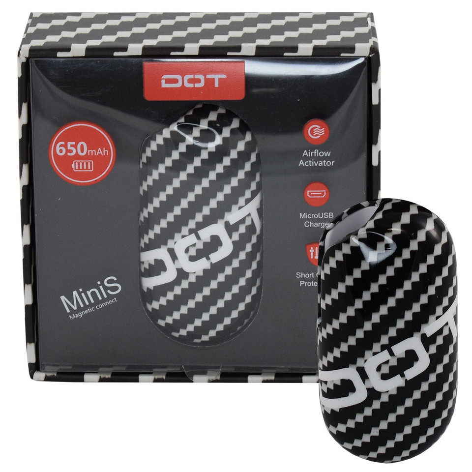 DOT Mini-S MOD 510 Thread Vape Cart Battery