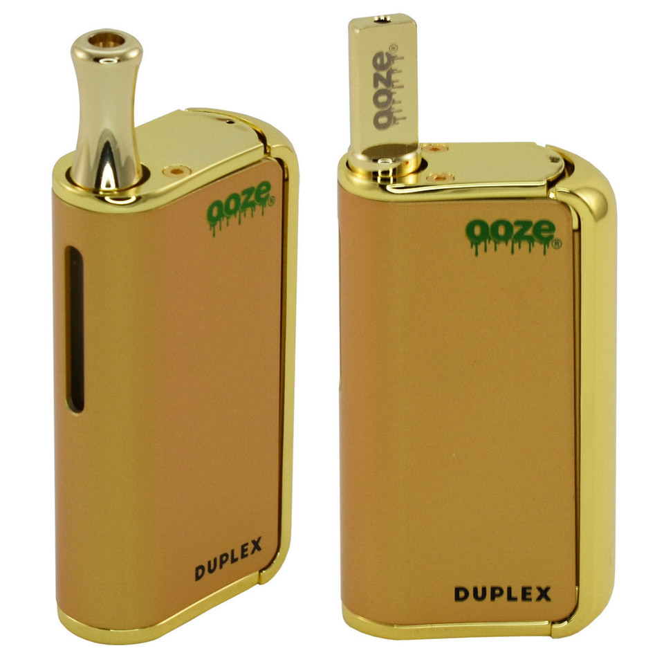 Ooze Duplex Dual Extract 510 Thread Vape Cart Battery Starter Kit
