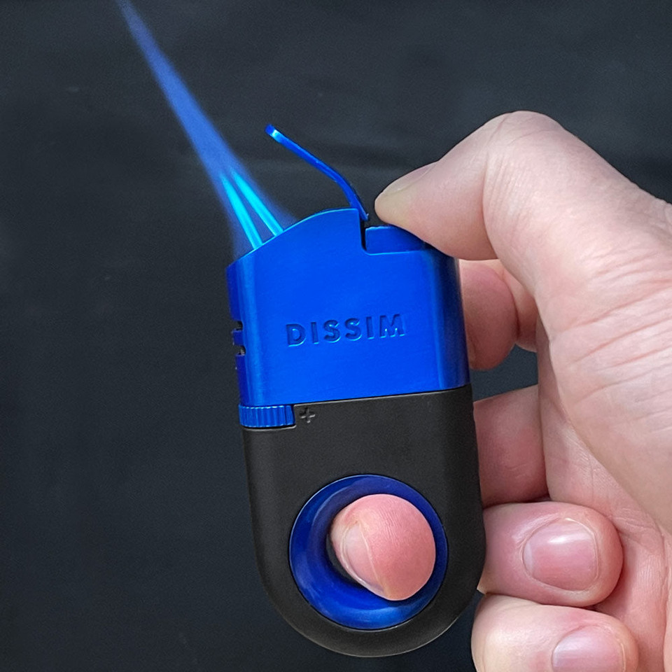 Dissim Dual Torch Dab Lighter with Inversion Technology