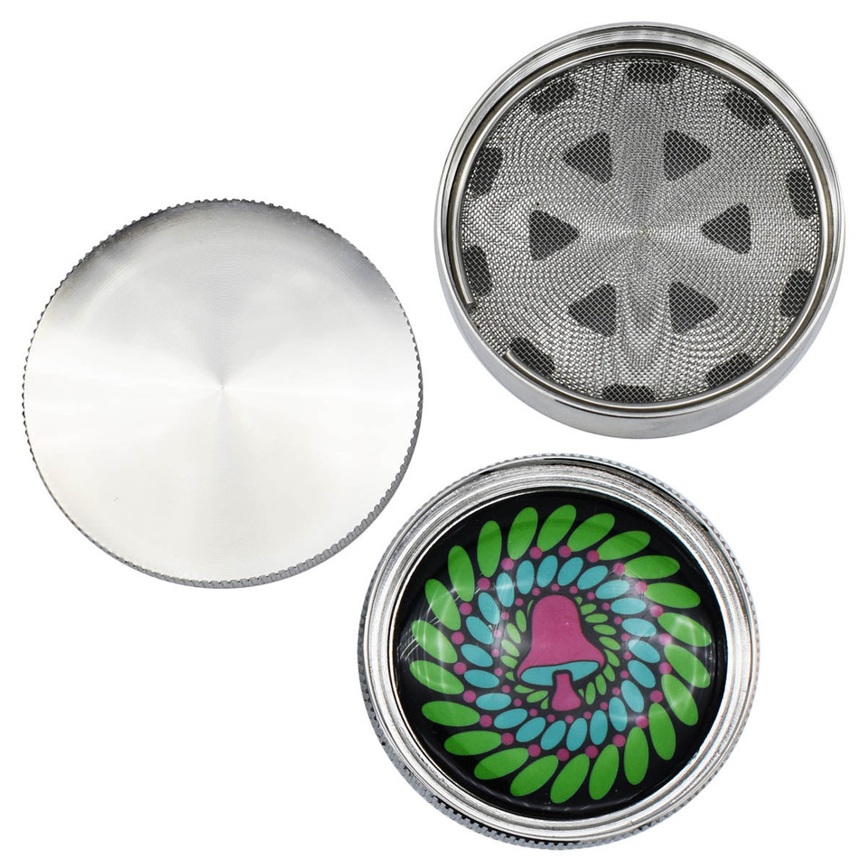 3-Piece Handheld Portable Metal Grinder