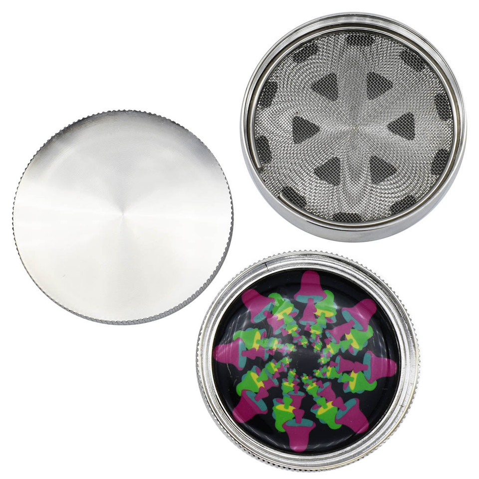 3-Piece Handheld Portable Metal Grinder