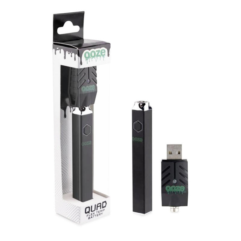 Ooze Quad Flex Temp 510 Thread Vape Pen