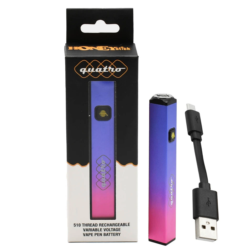 Honeystick Quatro - Square 510 Thread Battery Vape Pen