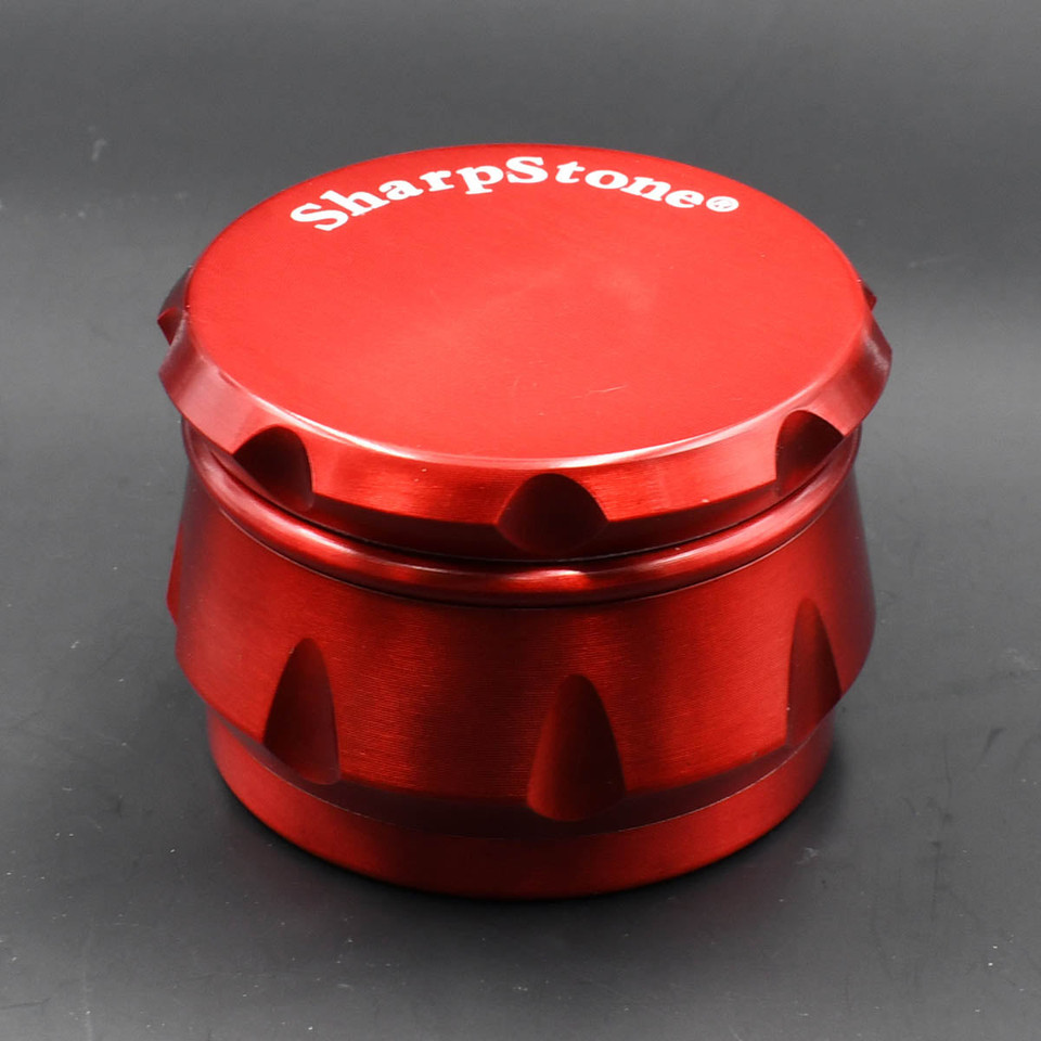 Sharpstone 4-Piece Aluminum Metal Grinders with Scraper