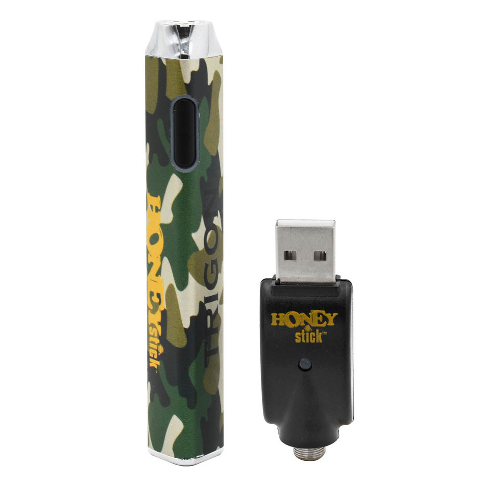 Honeystick Trigon 510 Thread Vape Cart Pen Battery
