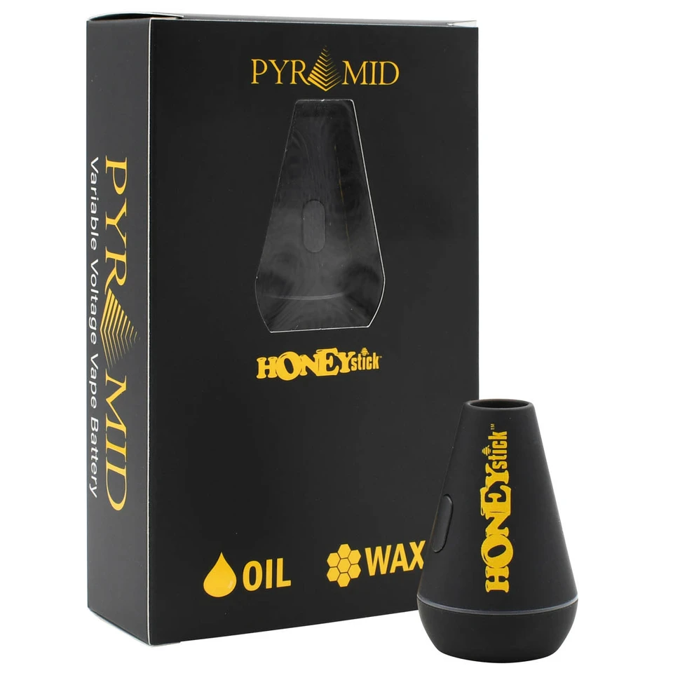 Honeystick Pyramid 510 Thread Vape Cart Battery