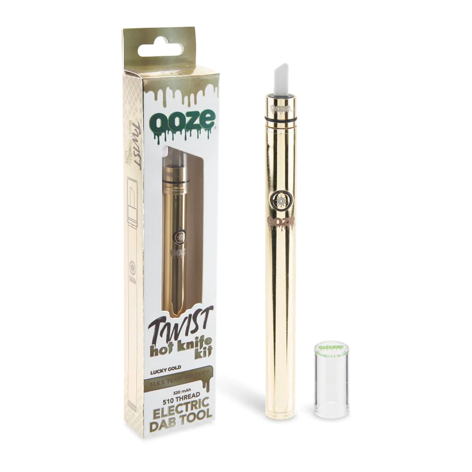 Ooze Twist Hot Knife 510 Thread Vape Cart Pen Battery Kit